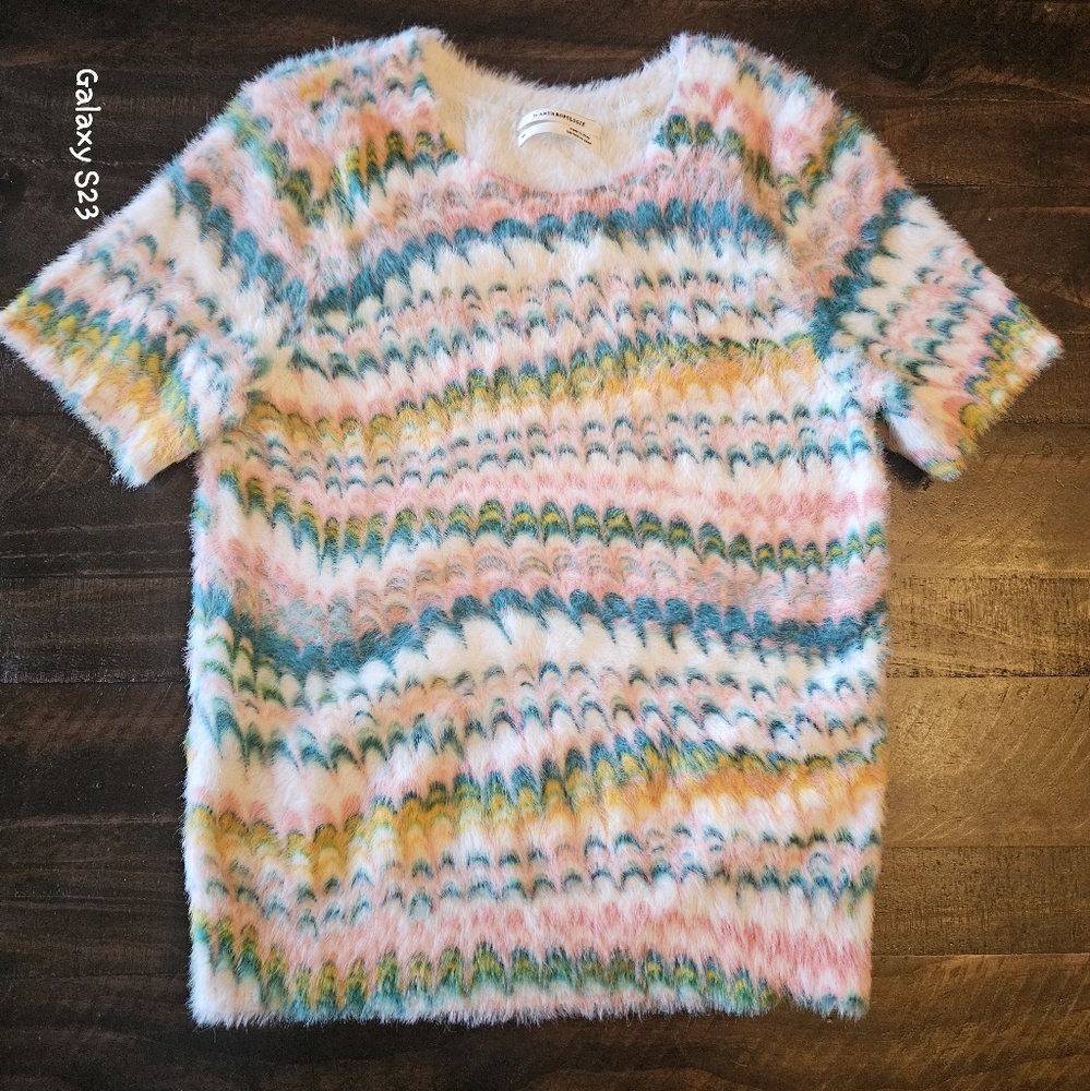 Anthropologie Multi-Colored Swirl Pattern Super S… - image 7